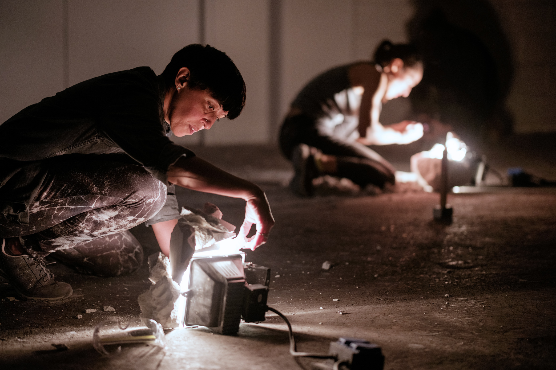 The Conspiracy Of Forms, Amparo González Sola, light design vinny jones