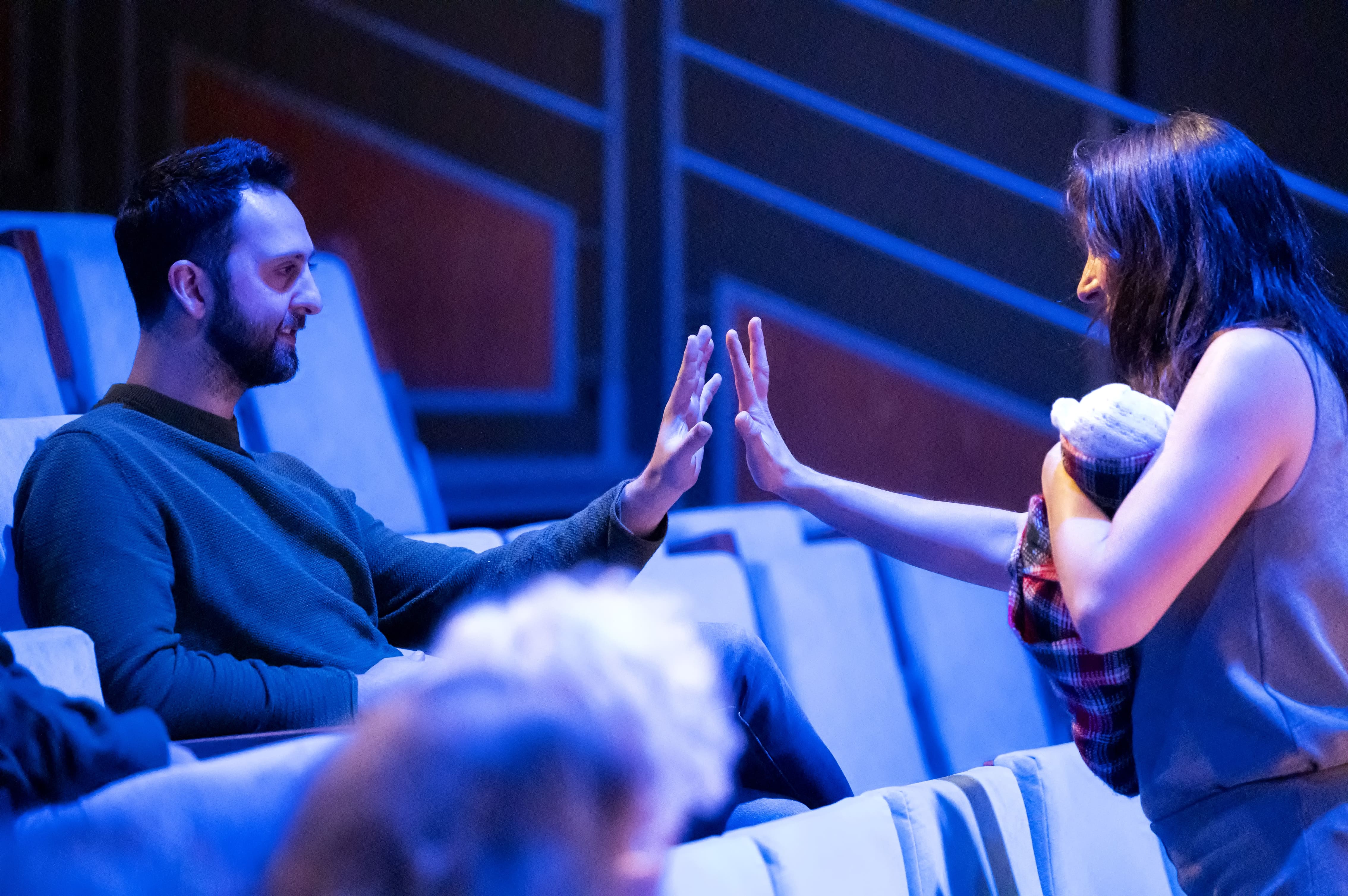 Blue hour, light design vinny jones, foto Karin Jonkers